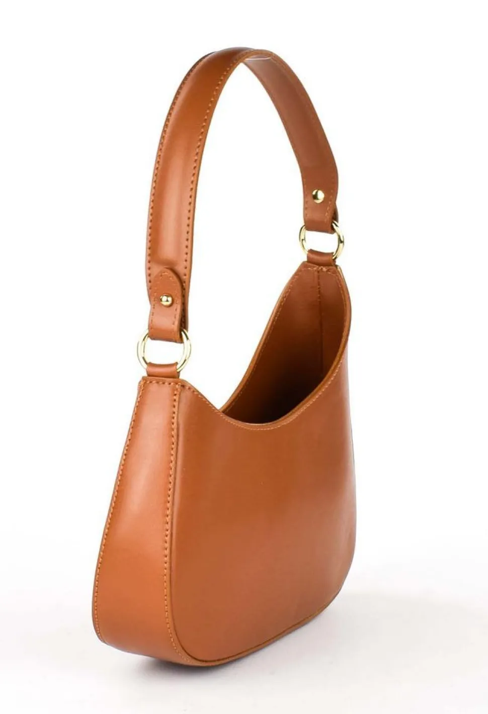 New Pronto Moda Borsa a spalla e tracolla 20129 Cuoio
