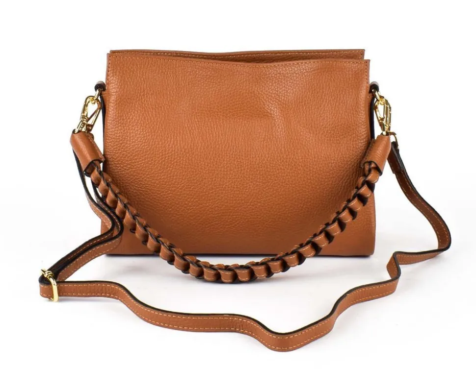 Discount Pronto Moda Borsa a spalla e tracolla 20121 Cuoio