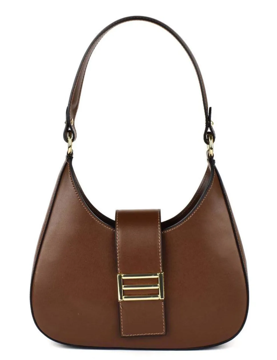 Fashion Pronto Moda Borsa a spalla e tracolla 20125 Marrone
