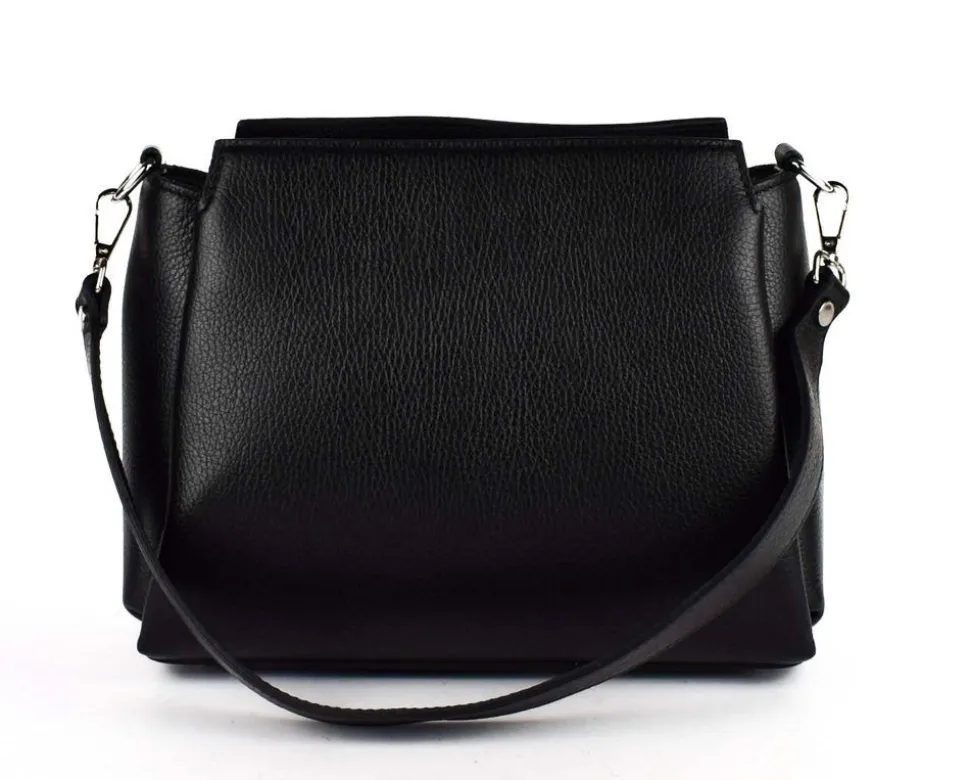 borsa_a_spalla_e_tracolla__nera_2-3.webp Clearance Pronto Moda Borsa a spalla e tracolla 20174 Nera Nero