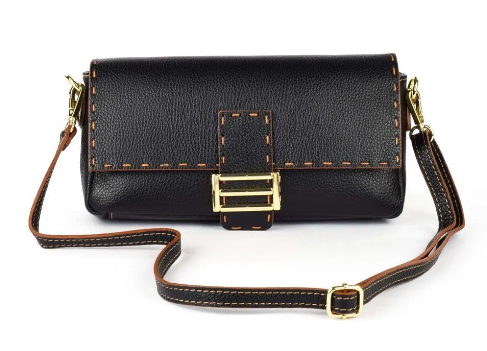 Shop Pronto Moda Borsa a spalla e tracolla 20122 Nero