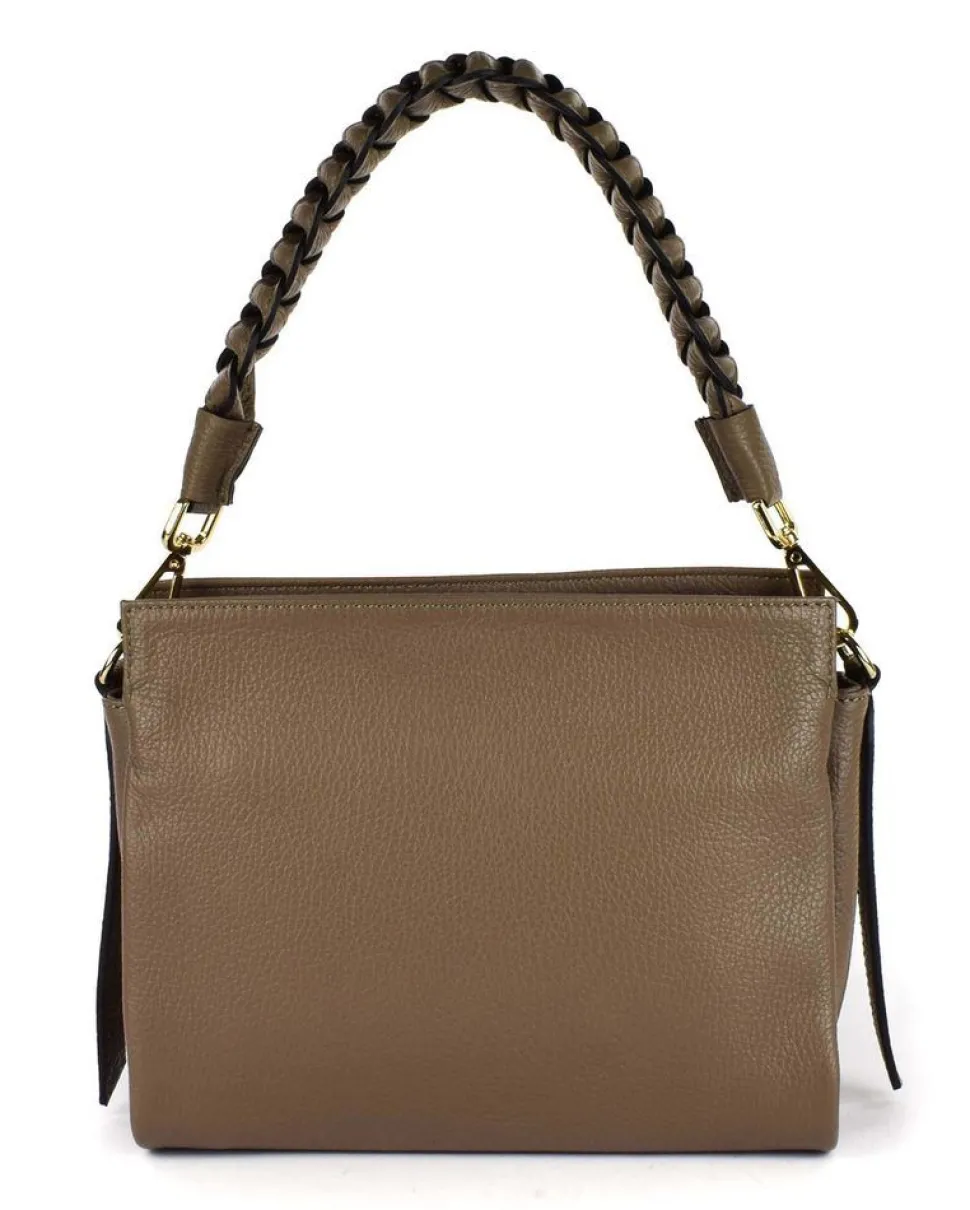 Clearance Pronto Moda Borsa a spalla e tracolla 20121 Taupe