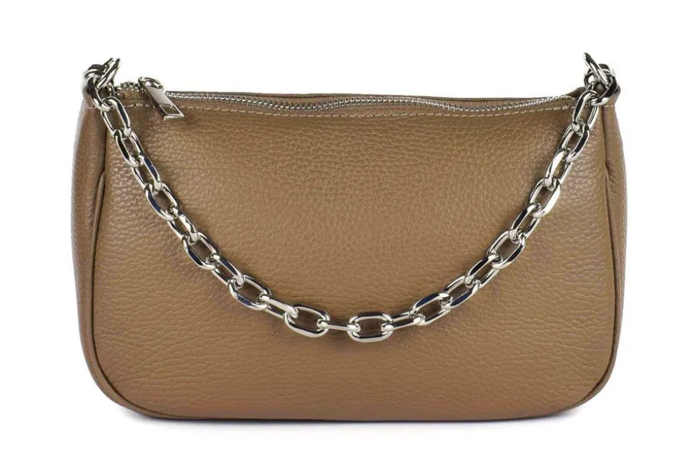 New Pronto Moda Borsa a spalla e tracolla 20105 Taupe