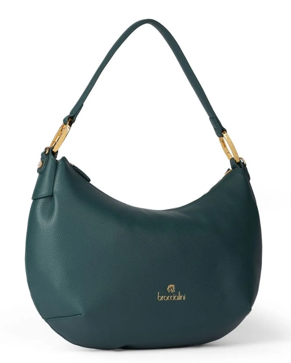 borsa_a_spalla_e_tracolla_braccialini_beth_verde_2.webp Cheap Braccialini Borsa a spalla e tracolla Beth Verde