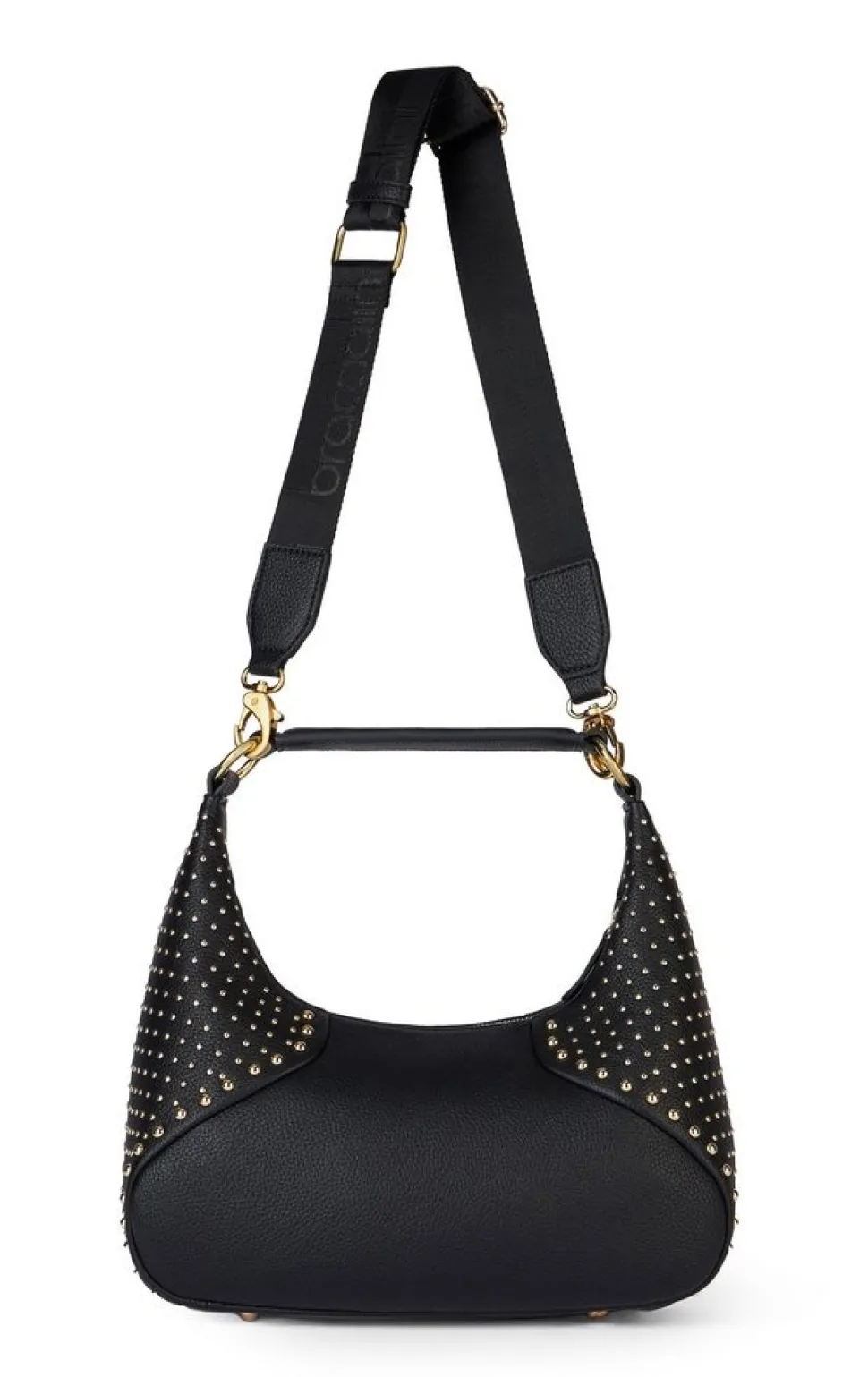 borsa_a_spalla_e_tracolla_braccialini_rock_nera_2.webp Online Braccialini Borsa a spalla e tracolla Rock Nera