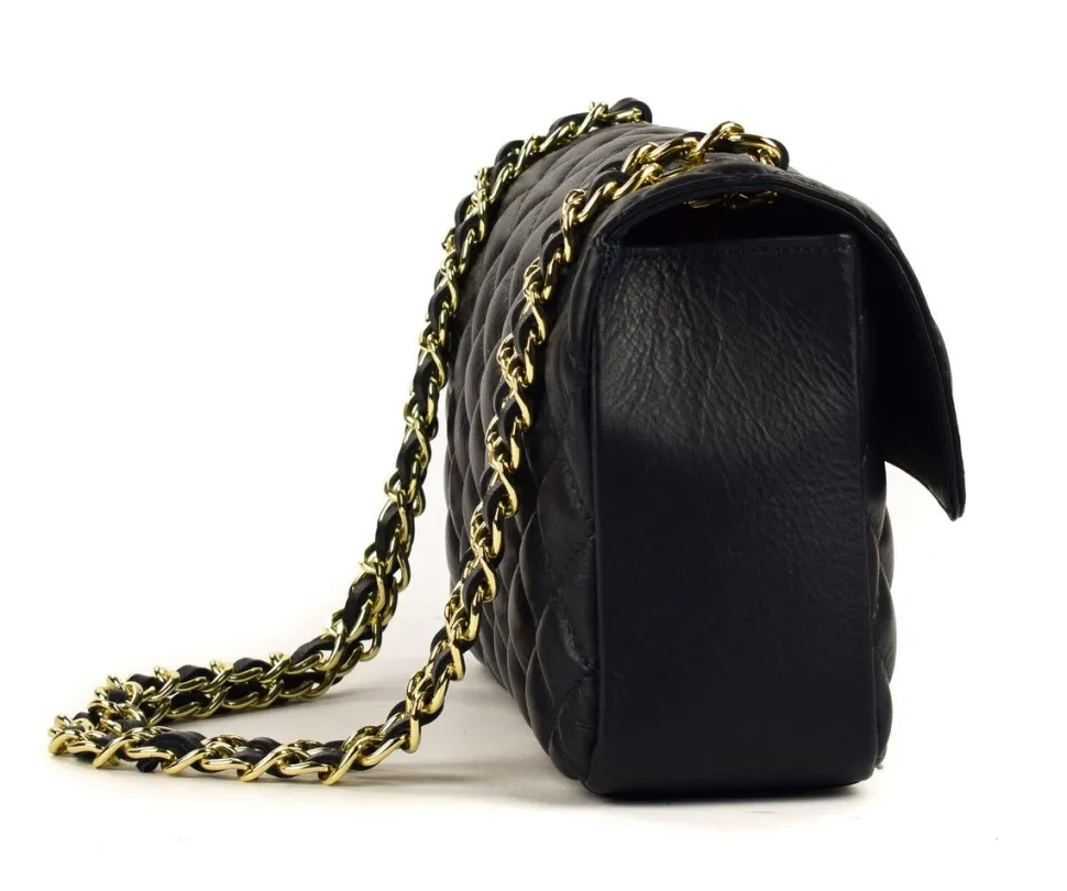 Cheap Pronto Moda Borsa a spalla e tracolla in pelle BP25 Blu