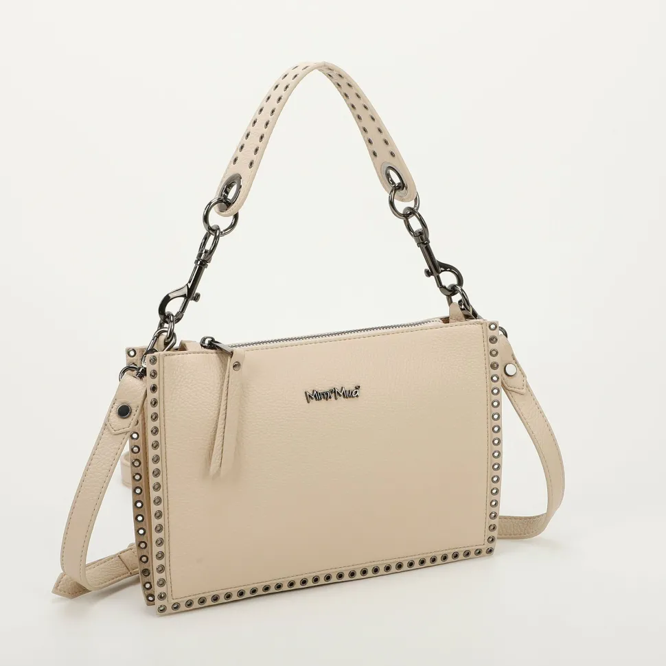Cheap Mimì-Muà Borsa a spalla e tracolla Beige