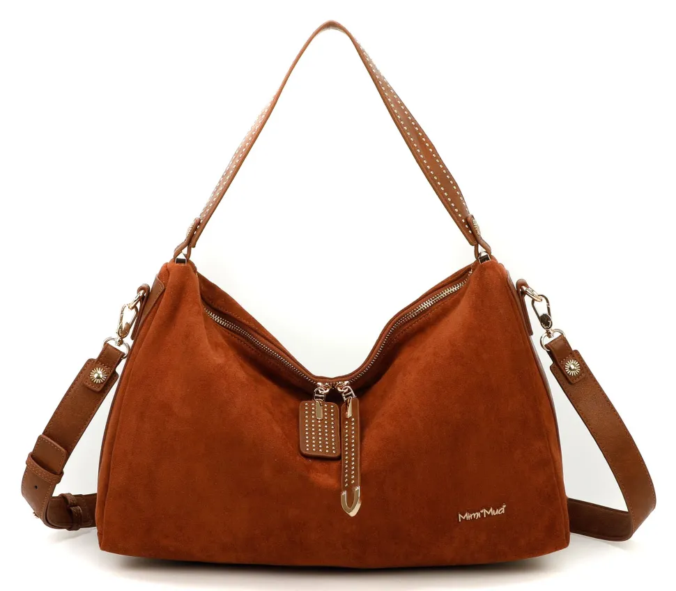 Discount Mimì-Muà Borsa a spalla e tracolla Cuoio