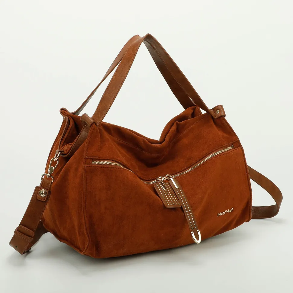 Sale Mimì-Muà Borsa a spalla e tracolla Cuoio