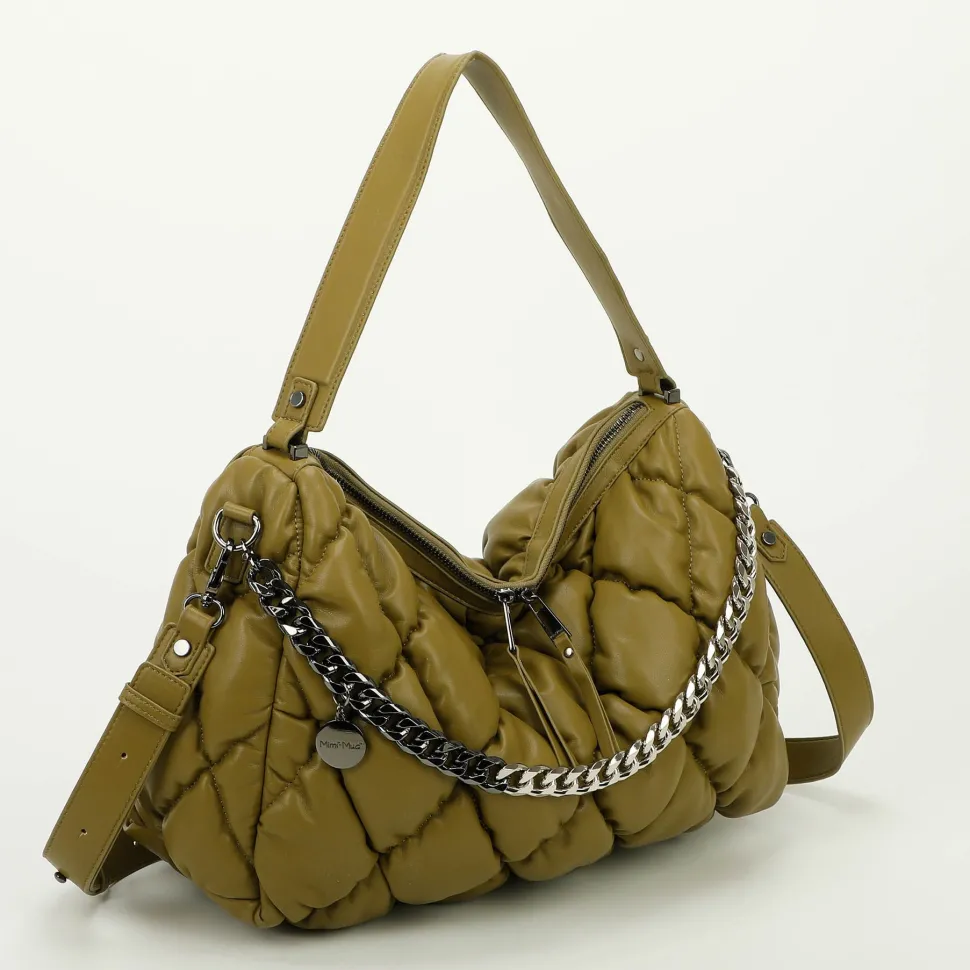 Discount Mimì-Muà Borsa a spalla e tracolla Verde