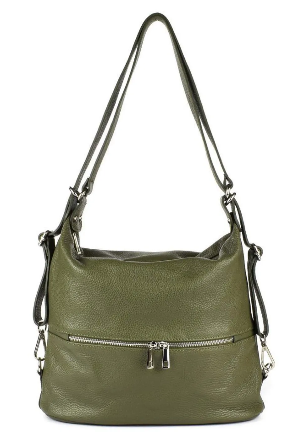Outlet Pronto Moda Borsa a spalla e zaino 20136 Verde