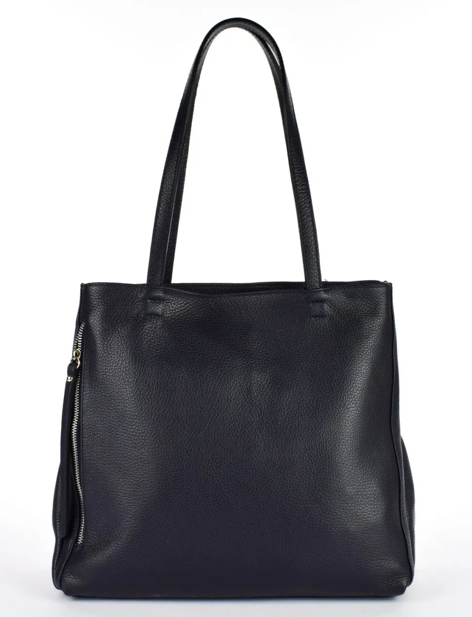 borsa_a_spalla_in_pelle__blu_2-1.webp Best Sale Pronto Moda Borsa a spalla in pelle 20051 Blu