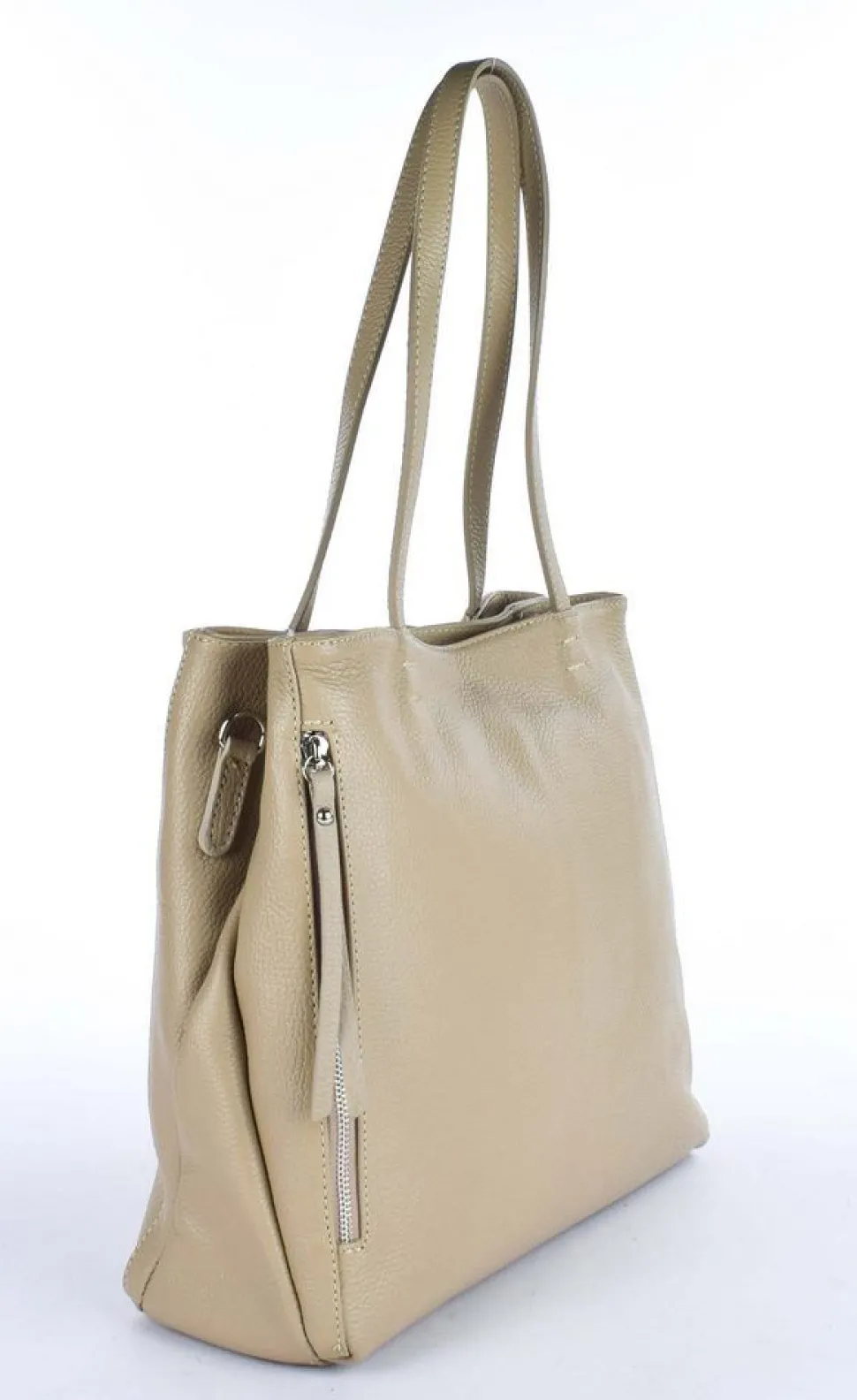 borsa_a_spalla_in_pelle__ecru_2.webp Fashion Pronto Moda Borsa a spalla in pelle 20051 Ecru Ecrù