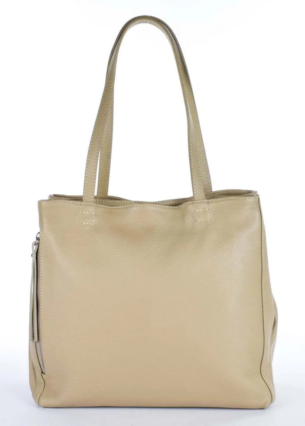 borsa_a_spalla_in_pelle__ecru_3.webp Fashion Pronto Moda Borsa a spalla in pelle 20051 Ecru Ecrù