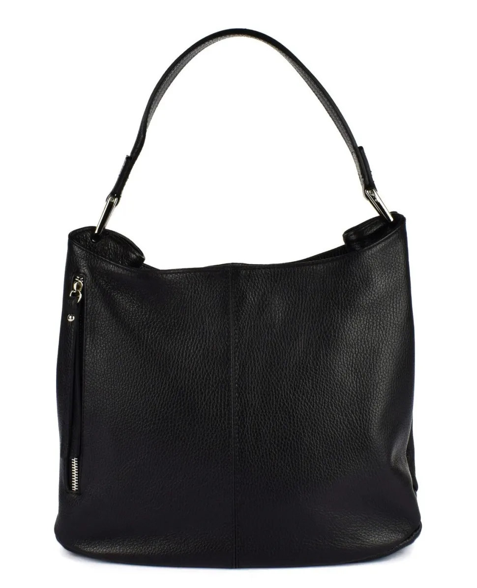 Shop Pronto Moda Borsa a spalla in pelle 20052 Nera Nero