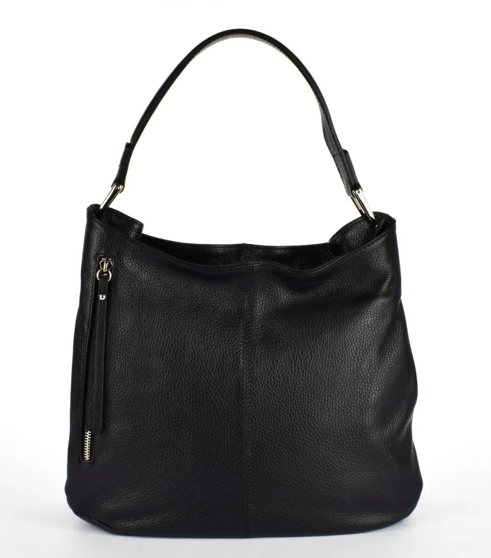 borsa_a_spalla_in_pelle__nera_2.webp Shop Pronto Moda Borsa a spalla in pelle 20052 Nera Nero