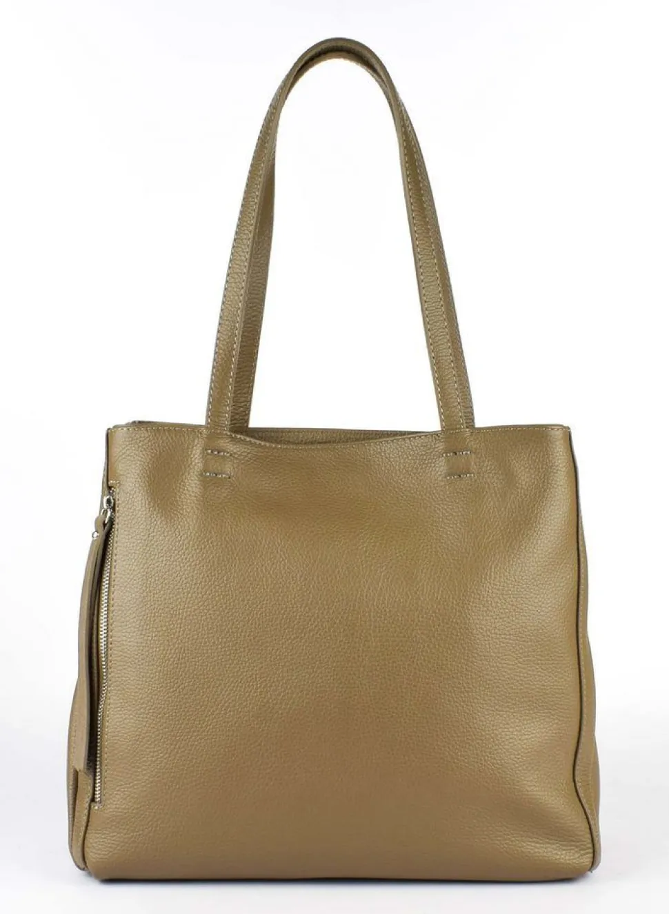 borsa_a_spalla_in_pelle__taupe_2-2.webp Sale Pronto Moda Borsa a spalla in pelle 20051 Taupe