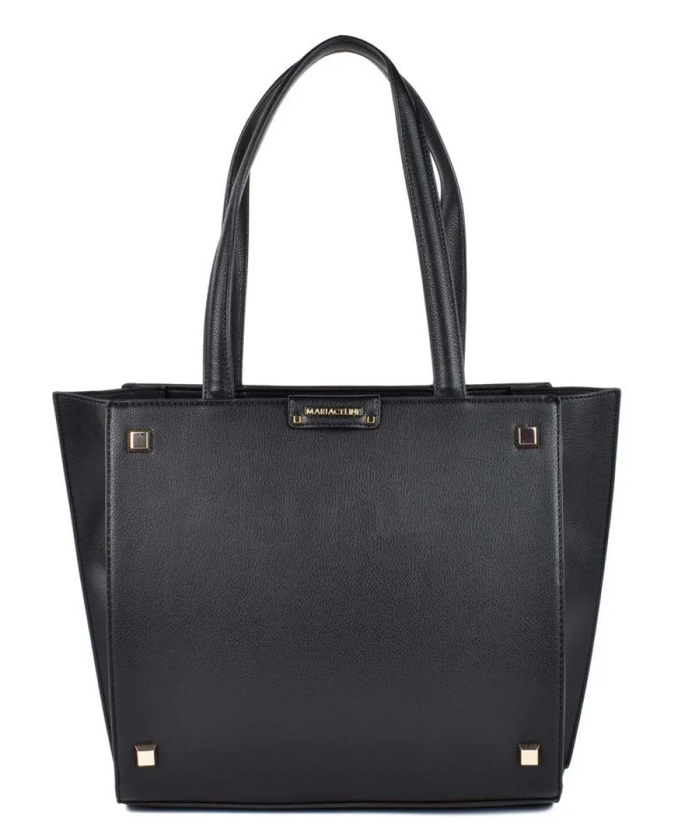 New Maria Celine Borsa a spalla Evelyn 01 Nera Nero
