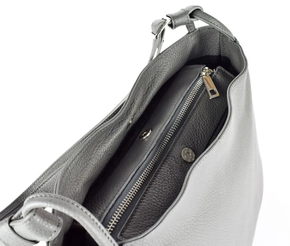 borsa_a_tracolla__grigia_3.webp Online Pronto Moda Borsa a tracolla 20089 Grigia Grigio