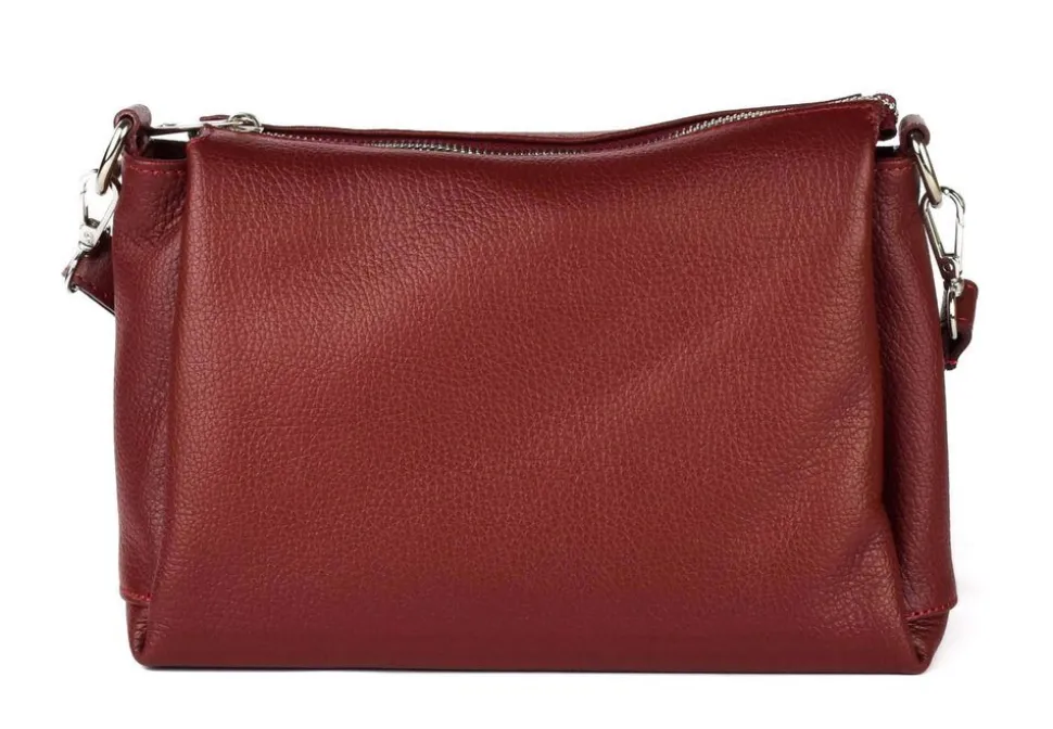 Flash Sale Pronto Moda Borsa a tracolla in pelle 20103 Bordeaux