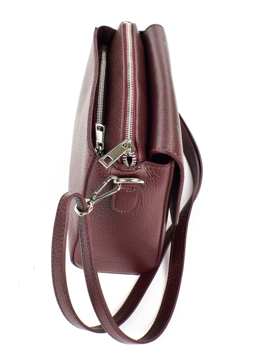borsa_a_tracolla_in_pelle__bordeaux_3.webp Cheap Pronto Moda Borsa a tracolla in pelle 20008 Bordeaux