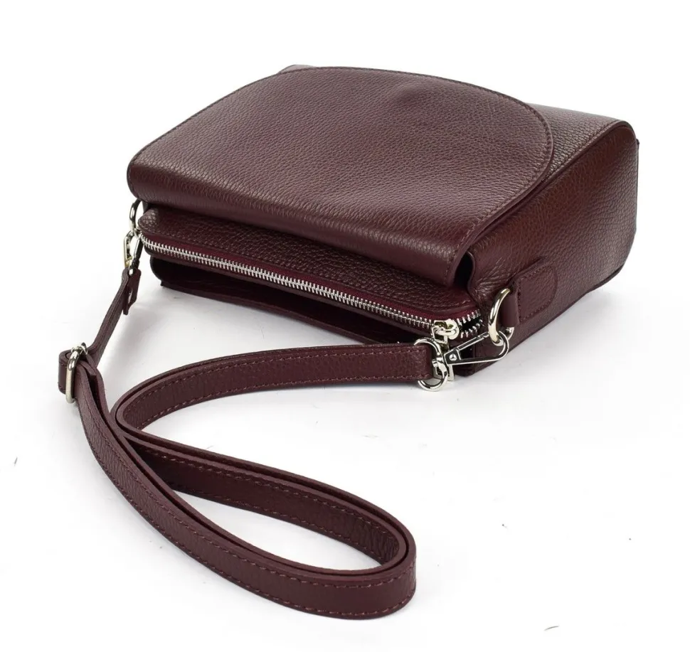 borsa_a_tracolla_in_pelle__bordeaux_4.webp Cheap Pronto Moda Borsa a tracolla in pelle 20008 Bordeaux