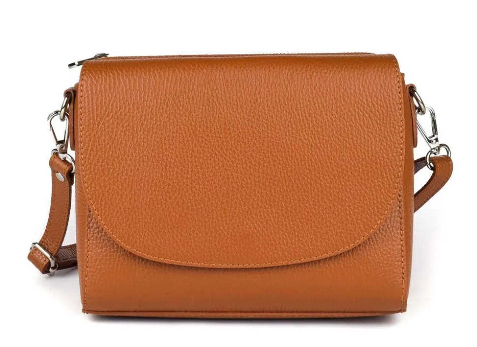 Clearance Pronto Moda Borsa a tracolla in pelle 20008 Cuoio