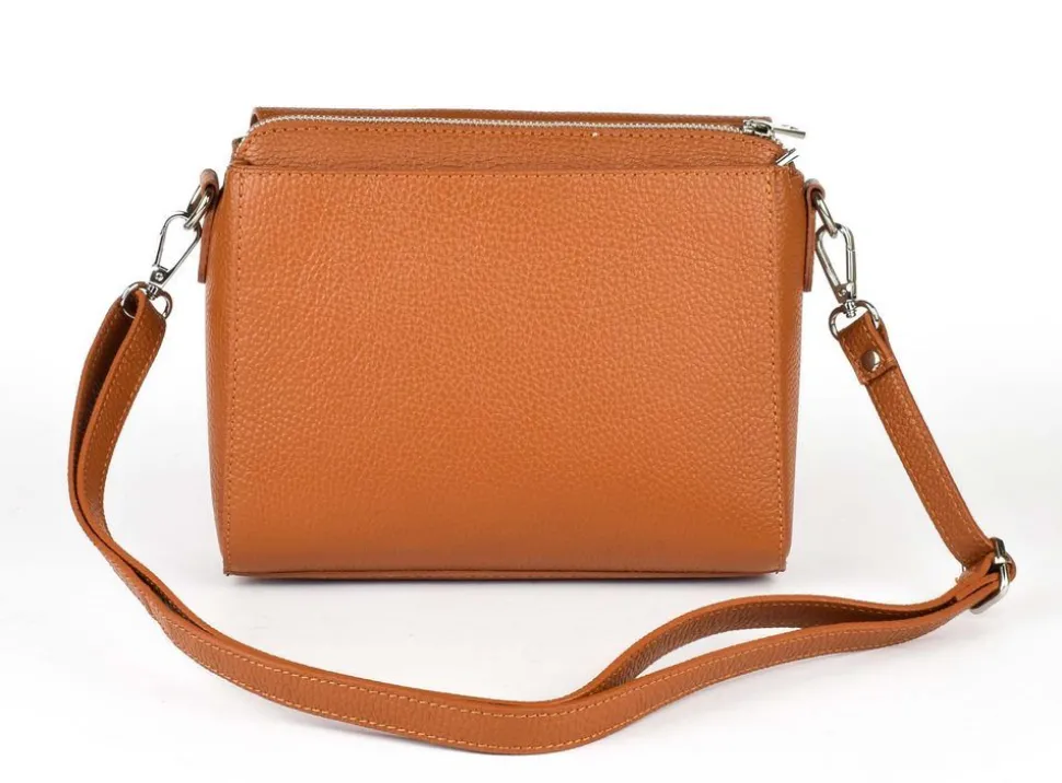borsa_a_tracolla_in_pelle__cuoio_2-3.webp Clearance Pronto Moda Borsa a tracolla in pelle 20008 Cuoio