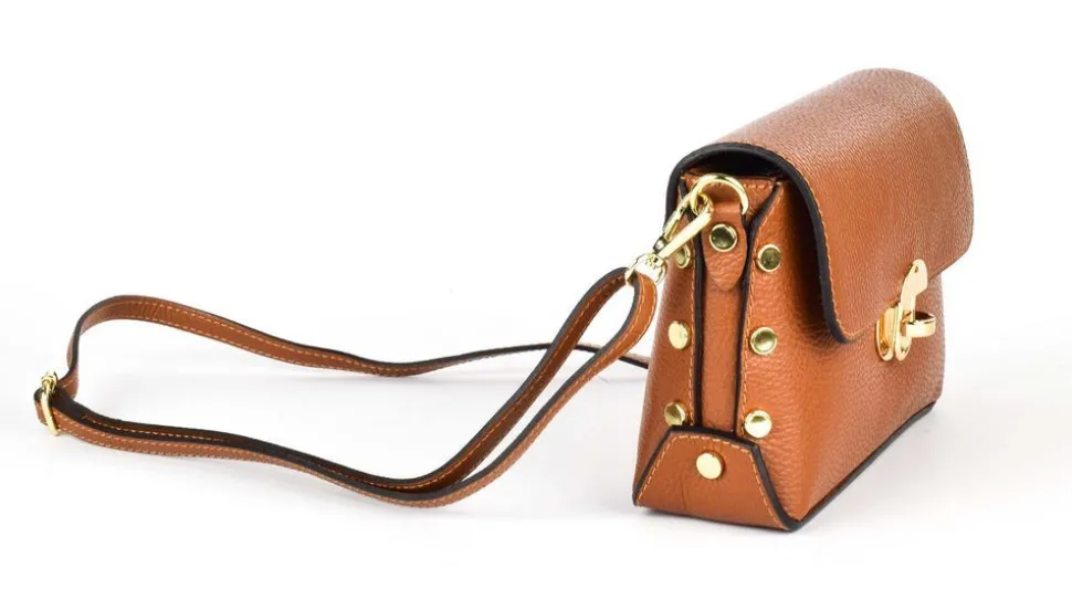 borsa_a_tracolla_in_pelle__cuoio_2.webp Fashion Pronto Moda Borsa a tracolla in pelle 20001 Cuoio