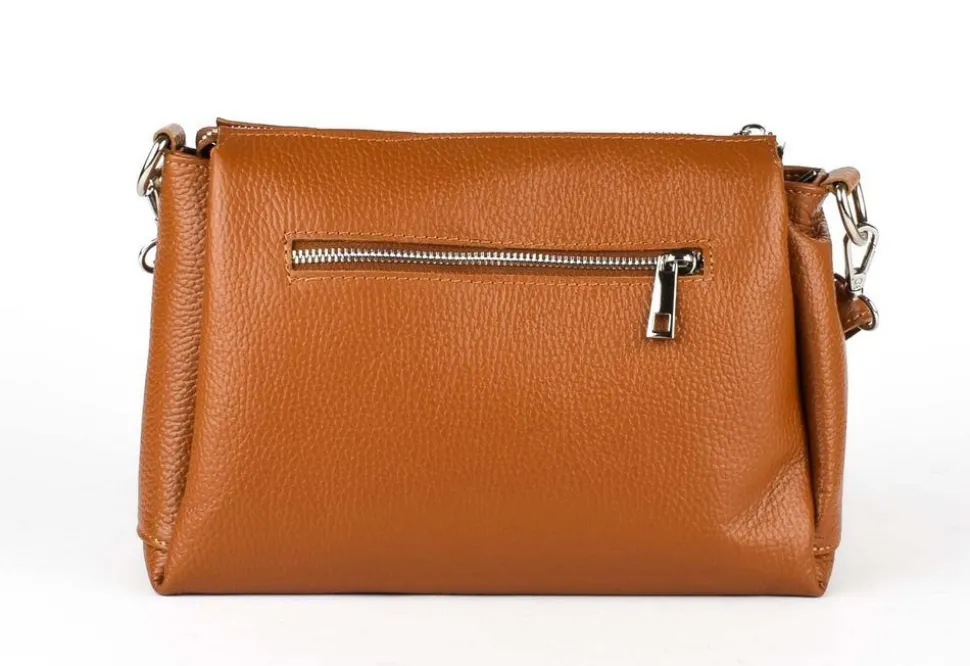 borsa_a_tracolla_in_pelle__cuoio_3-4.webp Cheap Pronto Moda Borsa a tracolla in pelle 20103 Cuoio