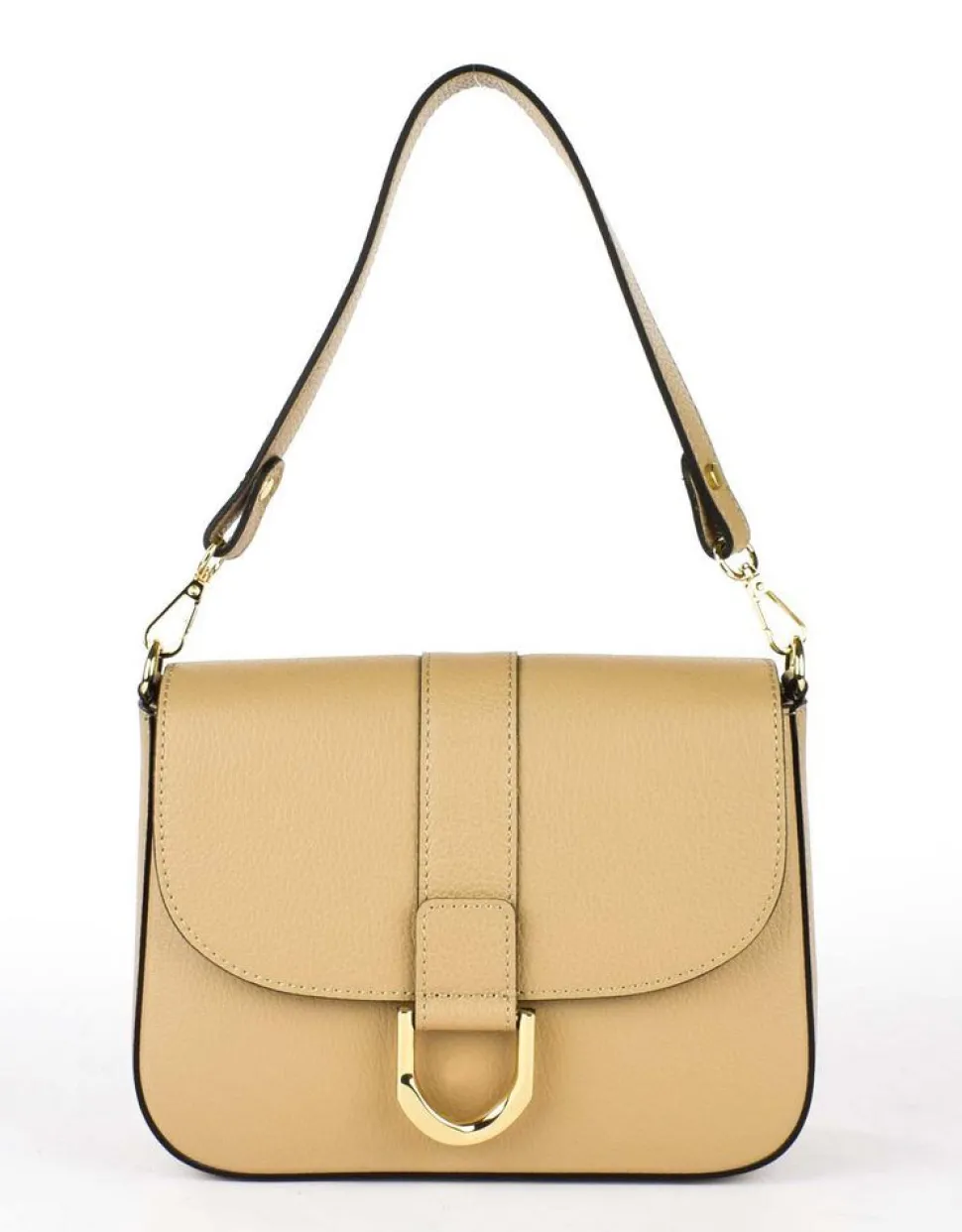 Discount Pronto Moda Borsa a tracolla in pelle 20158 Ecru