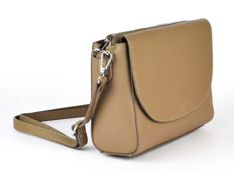 Best Sale Pronto Moda Borsa a tracolla in pelle 20008 Ecru