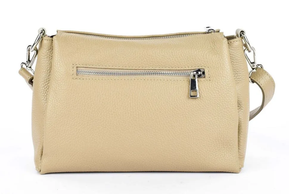 borsa_a_tracolla_in_pelle__ecru_2-4.webp Best Pronto Moda Borsa a tracolla in pelle 20103 Ecru