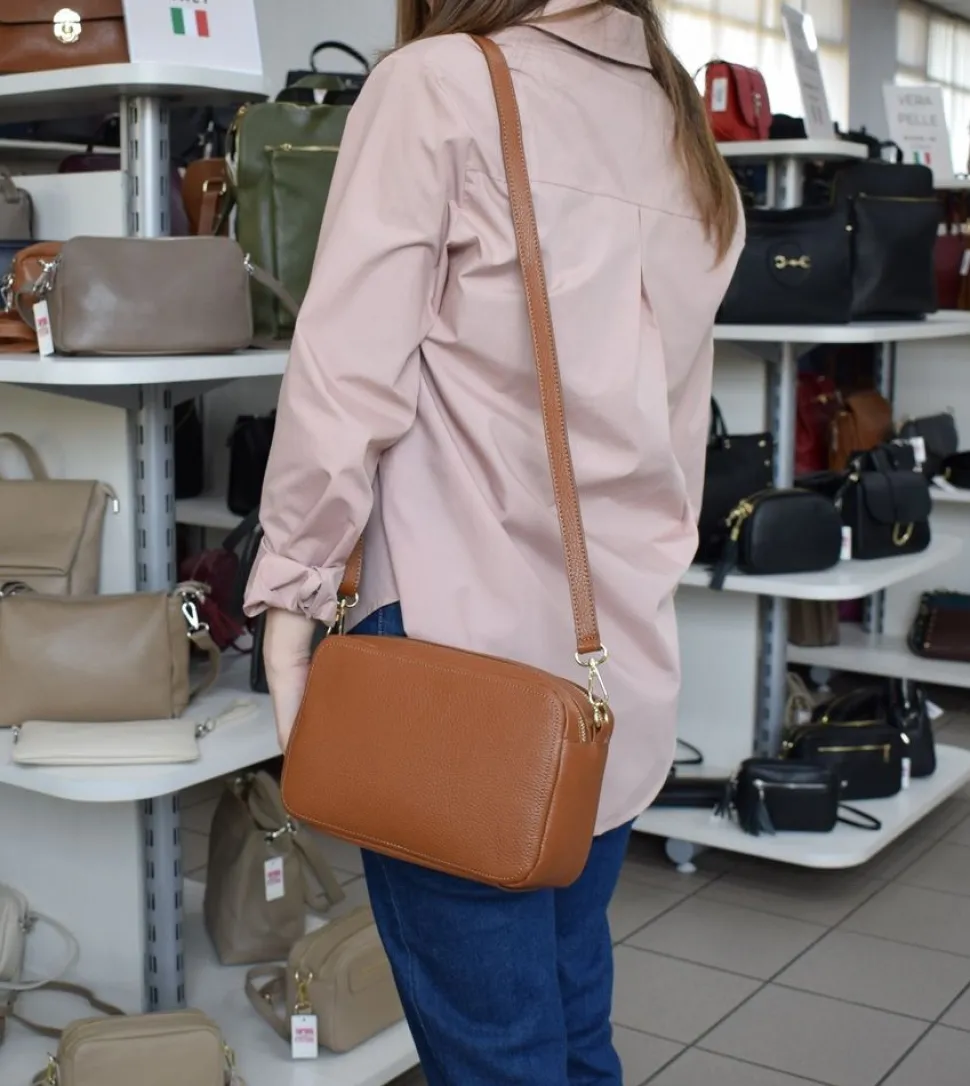 borsa_a_tracolla_in_pelle__ecru_3-1.webp Store Pronto Moda Borsa a tracolla in pelle 20104 Ecru