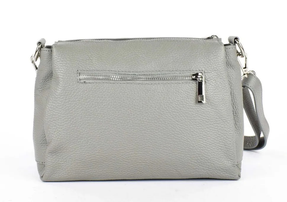 borsa_a_tracolla_in_pelle__grigia_2.webp Cheap Pronto Moda Borsa a tracolla in pelle 20103 Grigia Grigio