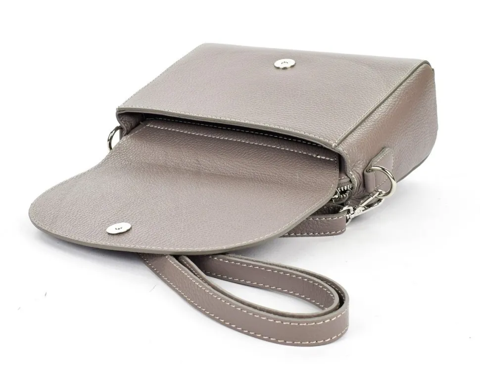 borsa_a_tracolla_in_pelle__grigia_5.webp Discount Pronto Moda Borsa a tracolla in pelle 20008 Grigia Grigio