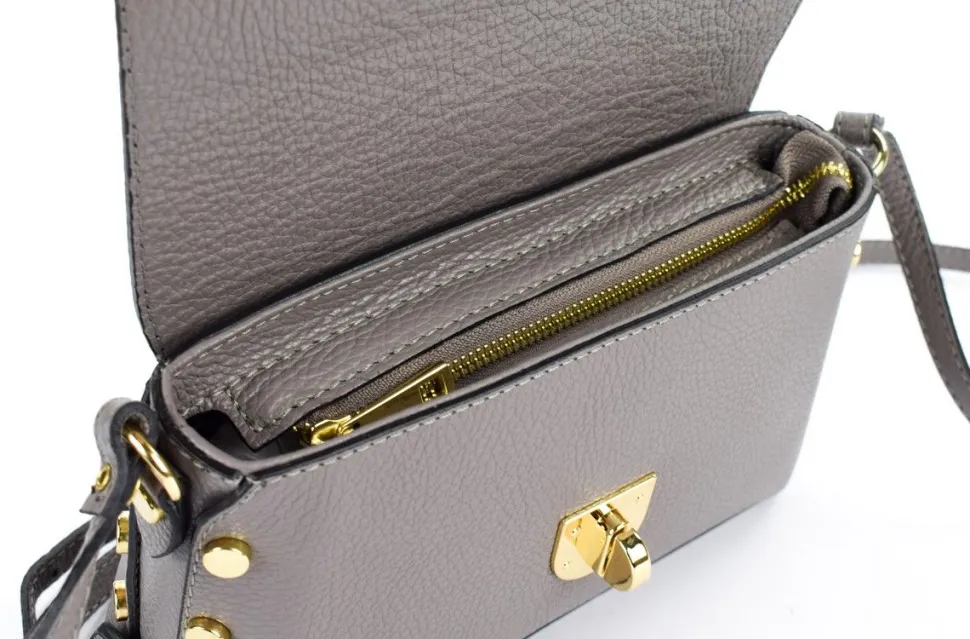 borsa_a_tracolla_in_pelle__grigio_3.webp Online Pronto Moda Borsa a tracolla in pelle 20001 Grigio