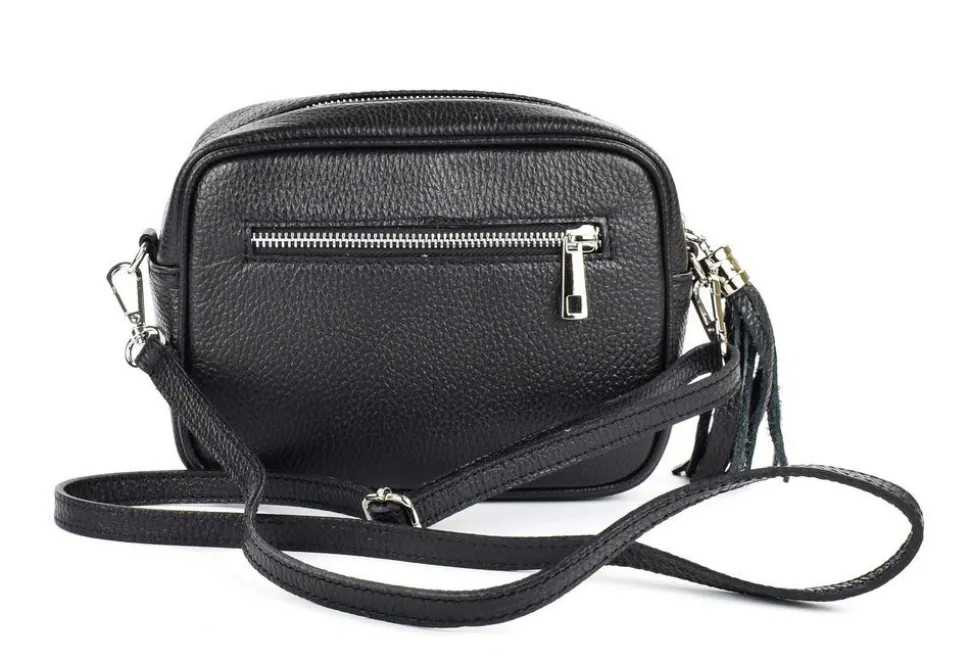 borsa_a_tracolla_in_pelle__nera_2-2.webp Outlet Pronto Moda Borsa a tracolla in pelle 20102 Nera Nero