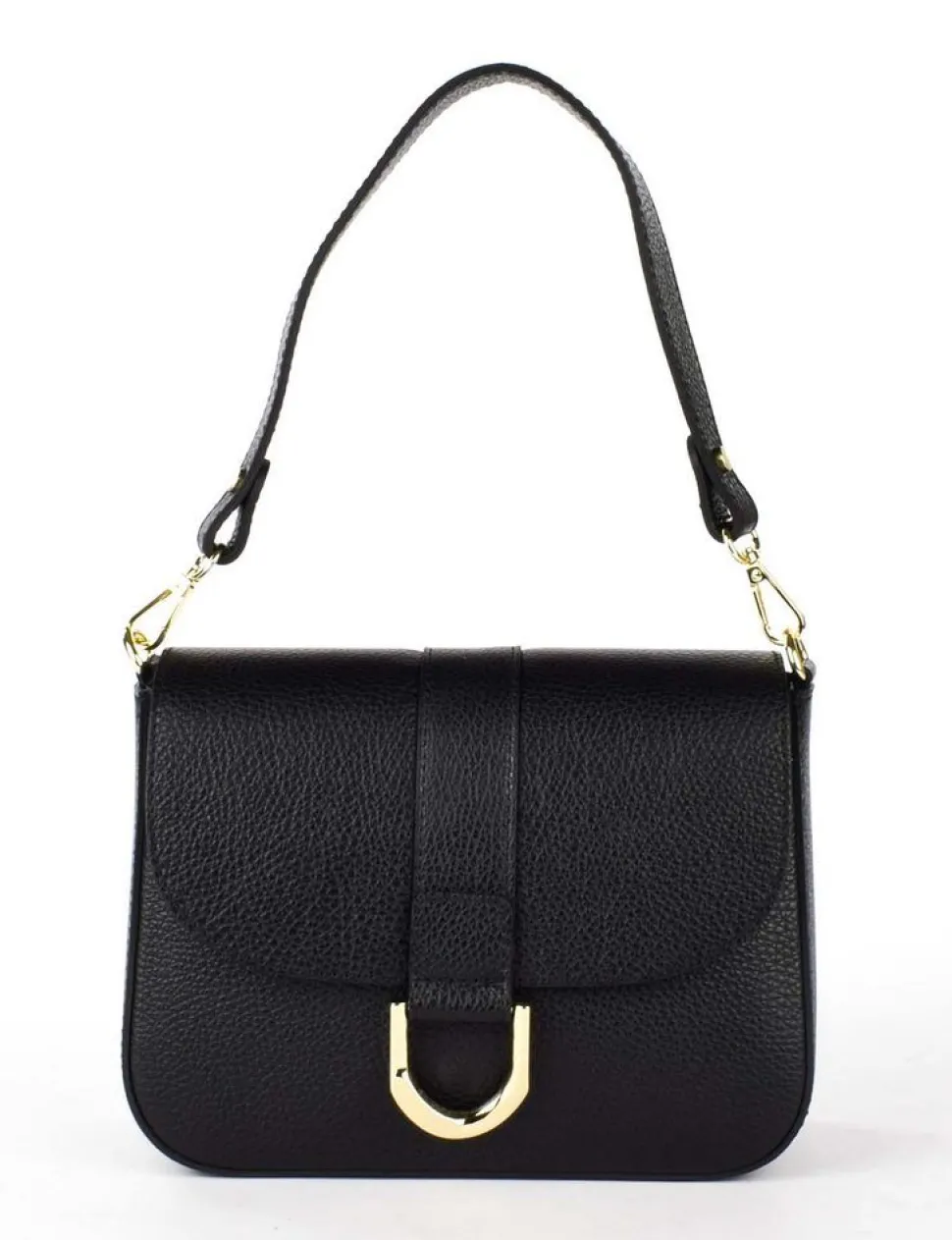 Best Sale Pronto Moda Borsa a tracolla in pelle 20158 Nero