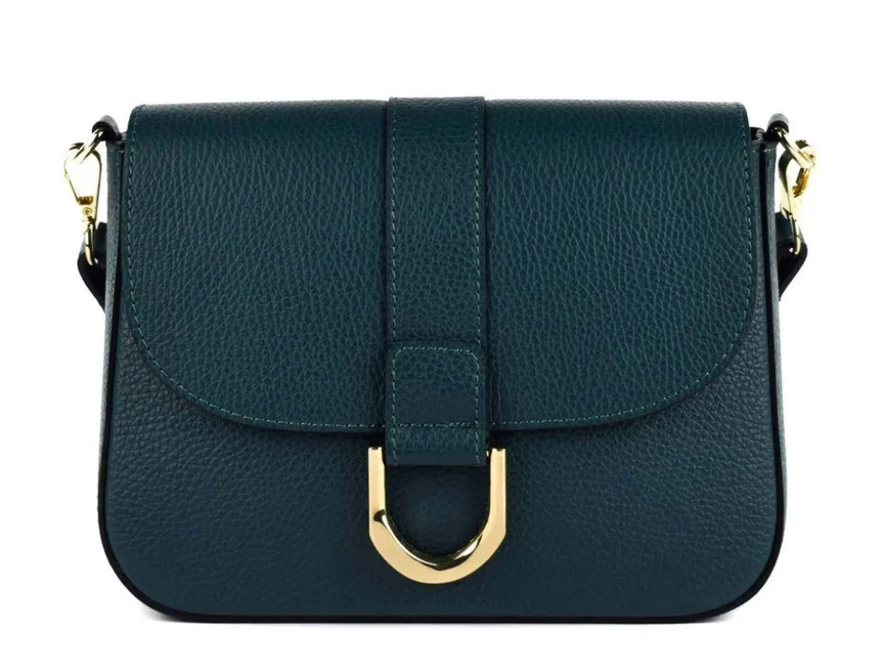 Fashion Pronto Moda Borsa a tracolla in pelle 20158 Ottanio