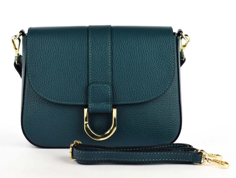 Fashion Pronto Moda Borsa a tracolla in pelle 20158 Ottanio