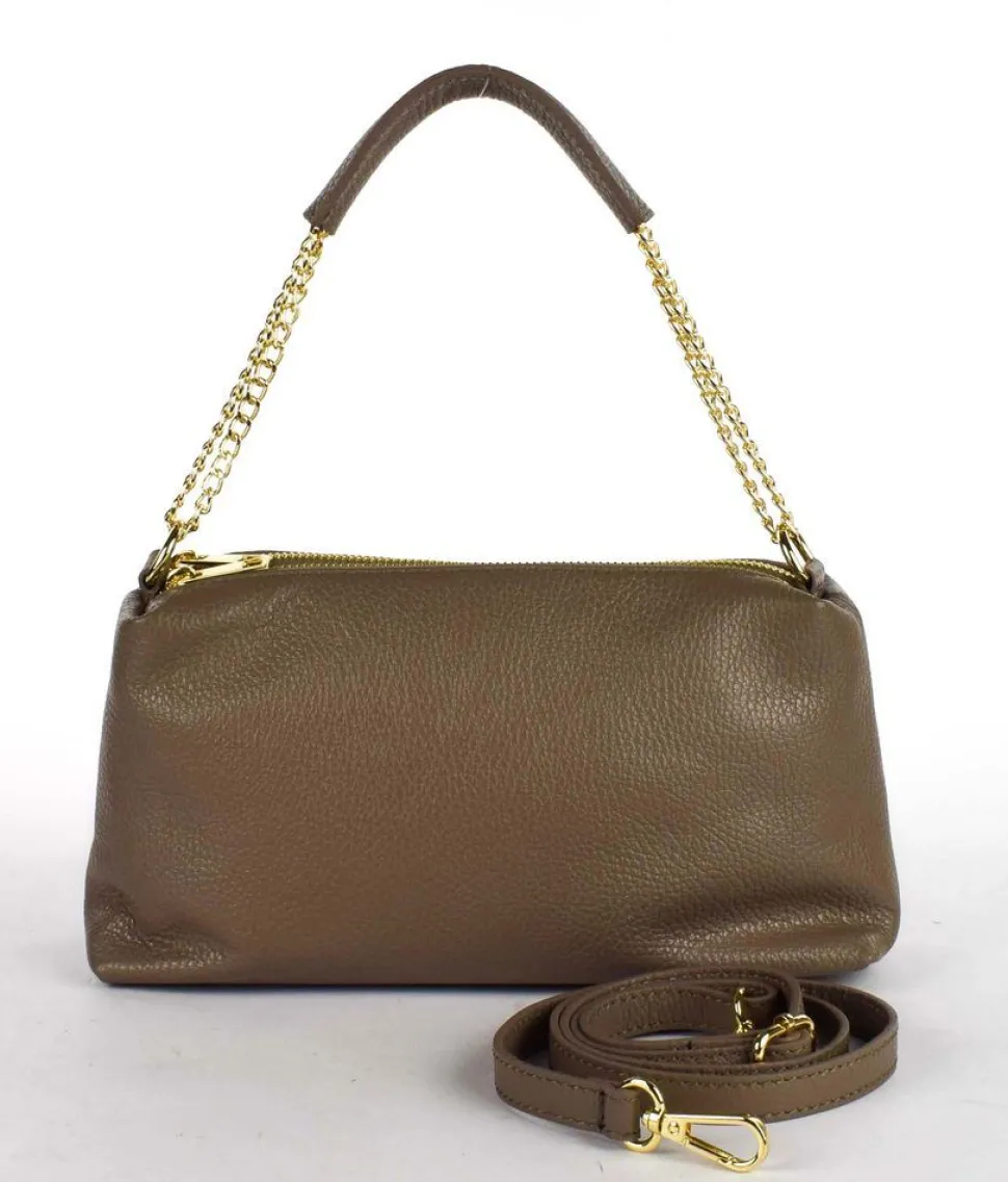 borsa_a_tracolla_in_pelle__taupe_3.webp Best Sale Pronto Moda Borsa a tracolla in pelle 20169 Taupe