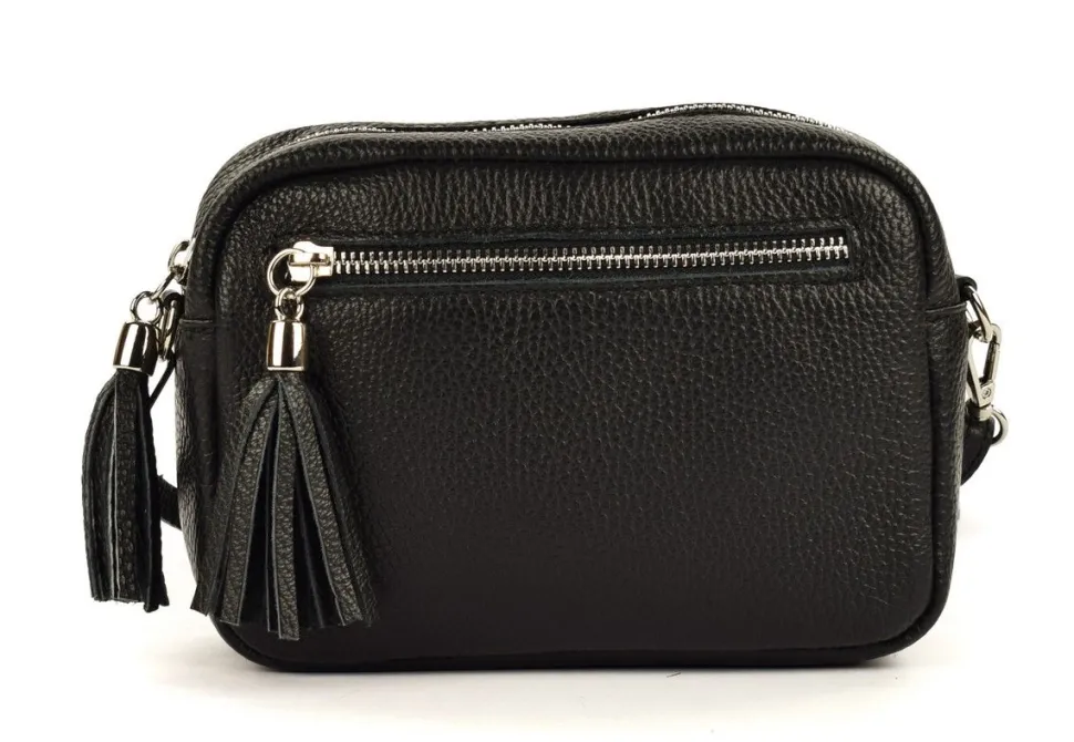 borsa_a_tracolla_in_pelle_bp_nera_2-1.webp New Pronto Moda Borsa a tracolla in pelle BP06 Nera Nero