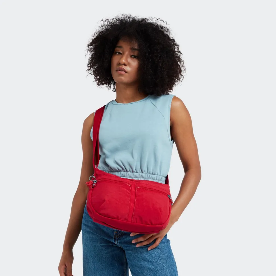 borsa_a_tracolla_kipling_izellah_red_rouge_5.webp Best Kipling Borsa a tracolla Izellah Red Rouge RedRouge