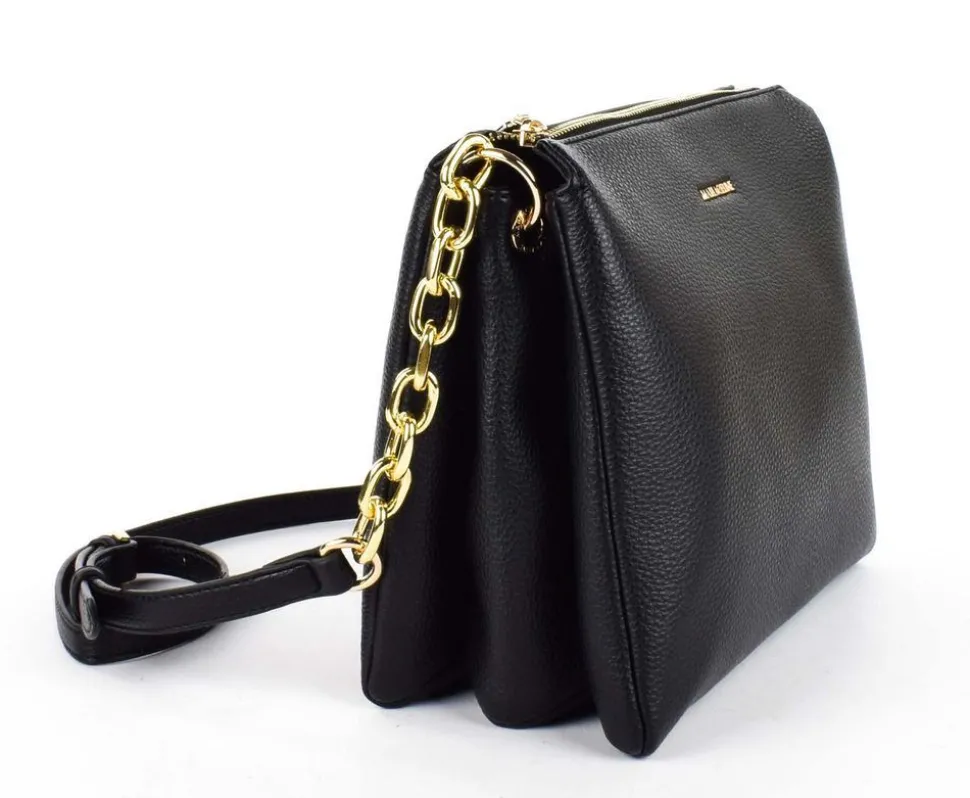 Cheap Maria Celine Borsa a tracolla Holly 06 Nera Nero
