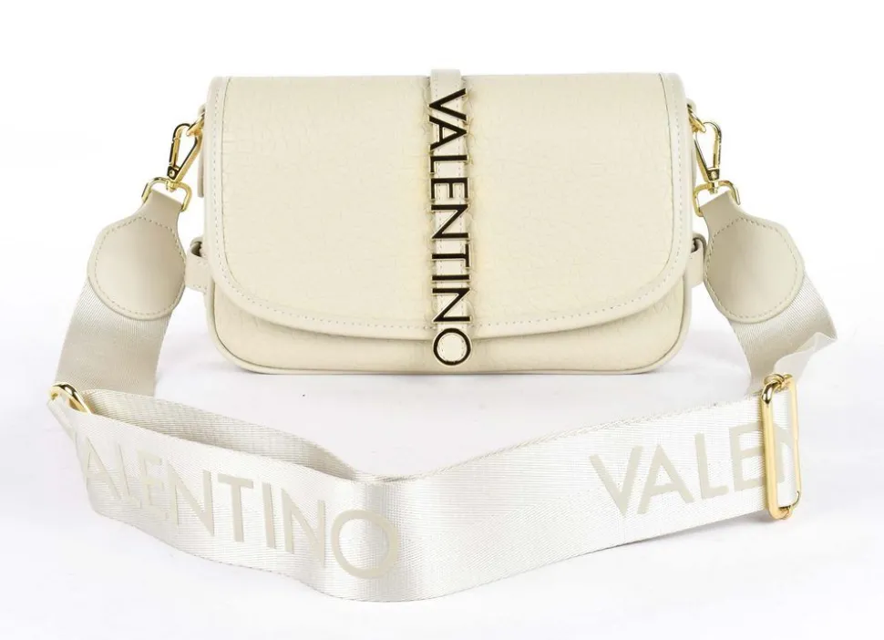 Shop Valentino Bags Borsa a tracolla Zeno 409 Ecrù
