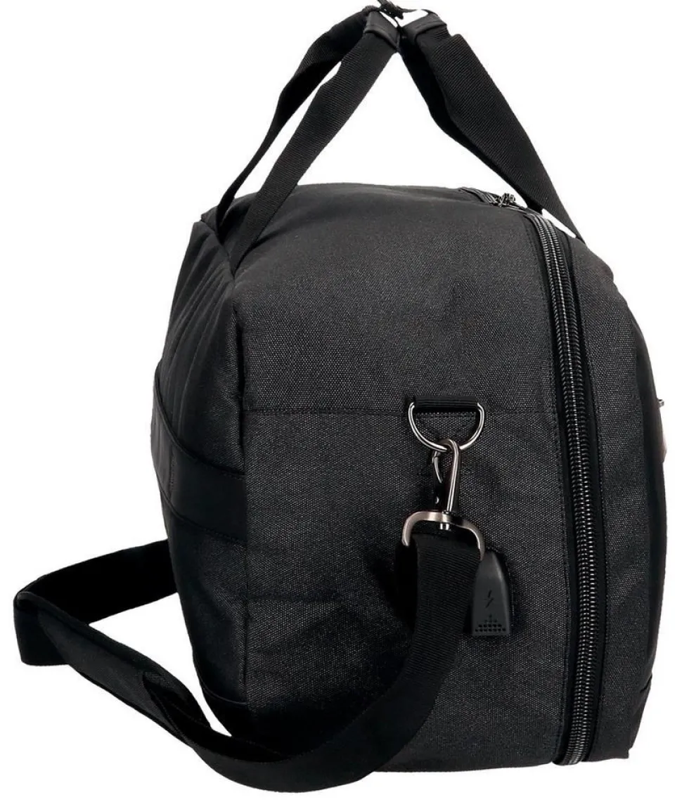 Fashion Movom Borsa cabina Trimmed Nera 40x25x20