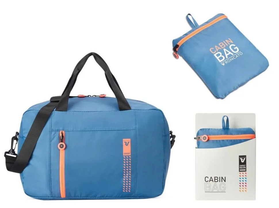 Clearance Roncato Borsa cabina pieghevole 40x25x20 Compact Neon 2011 Avio
