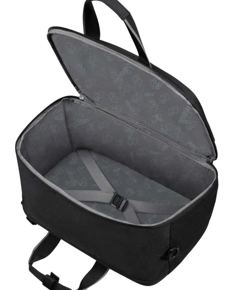 Shop American Tourister Borsa cabina zaino 40x20x25 Take2Cabin Nero