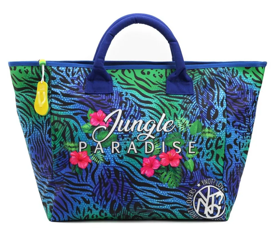 Best Ynot Borsa da mare ? Jungle Paradise 005 Blue